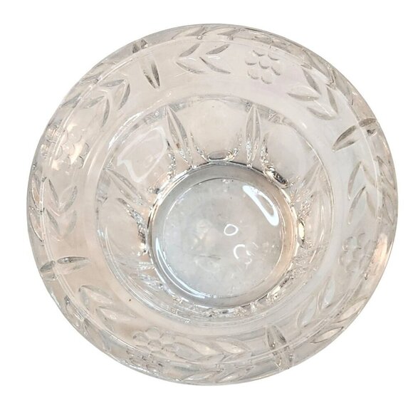 Mikasa Crystal Celebrations Small Bowl, Crystal Bowl/Candle Holder, Celebrations - Picture 3 of 10